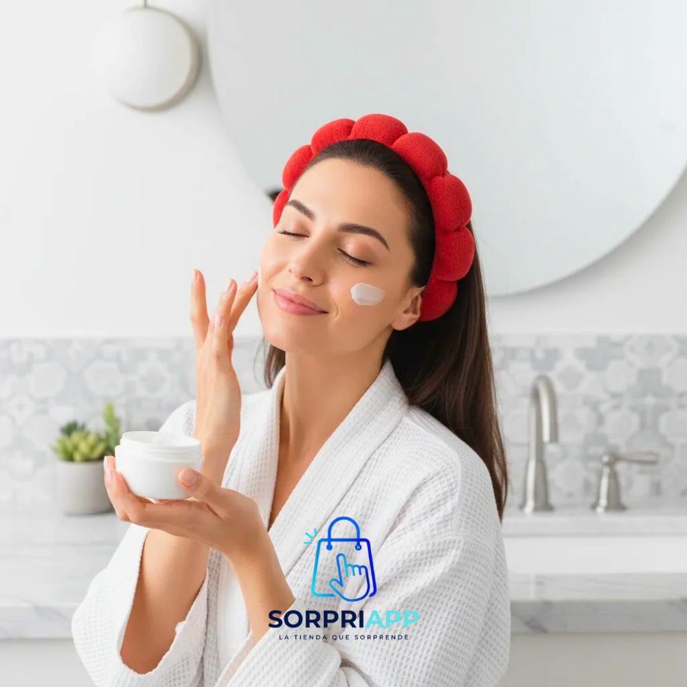 Diadema Skincare Maquillaje Cintillo Spa