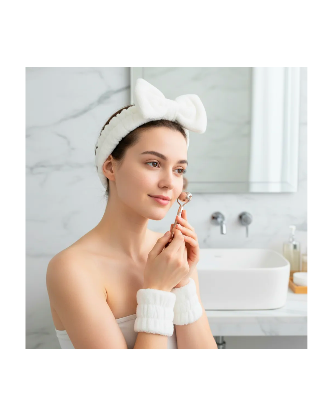 Cintillo Muñequera Skincare Mquillaje