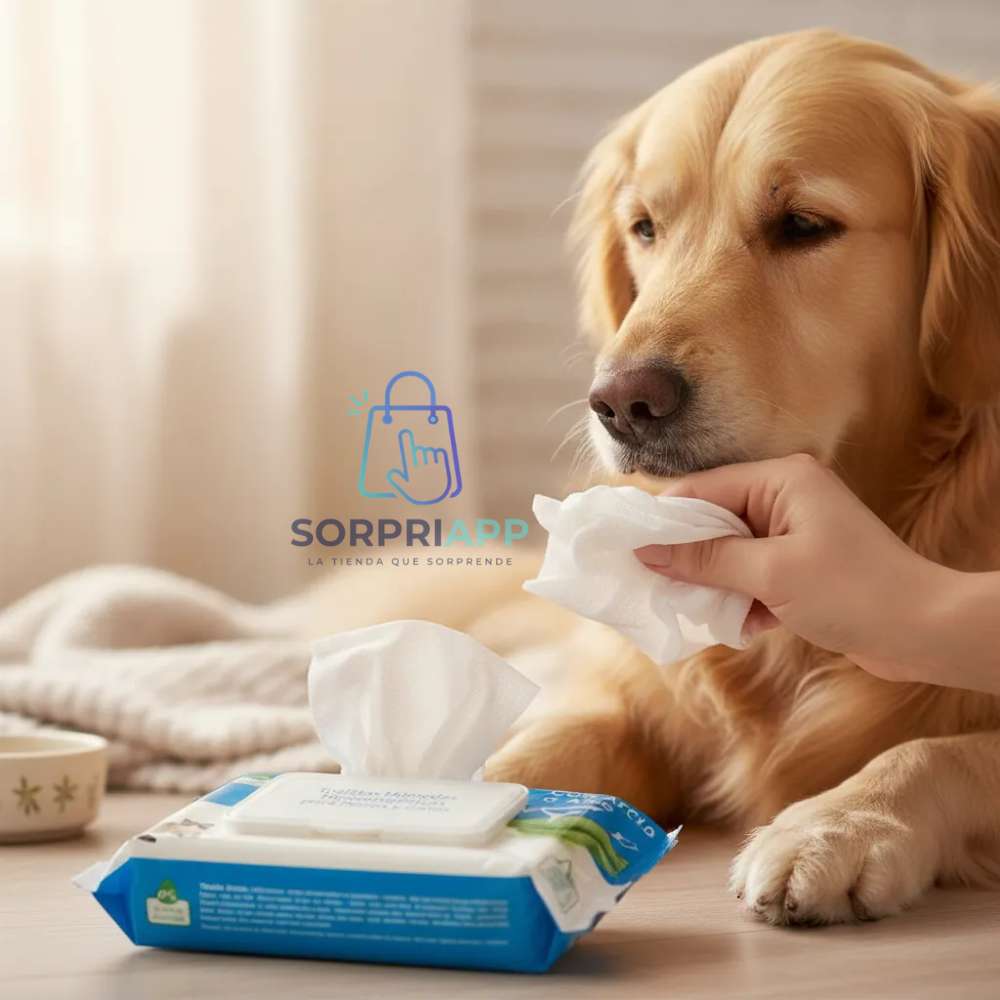 Toallas Húmedas Limpieza Mascotas Perro X3 150 Unidades