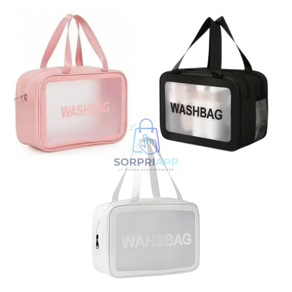 Neceser Organizador de Viaje Premium Washbag – Cosméticos, Skincare y Maquillaje