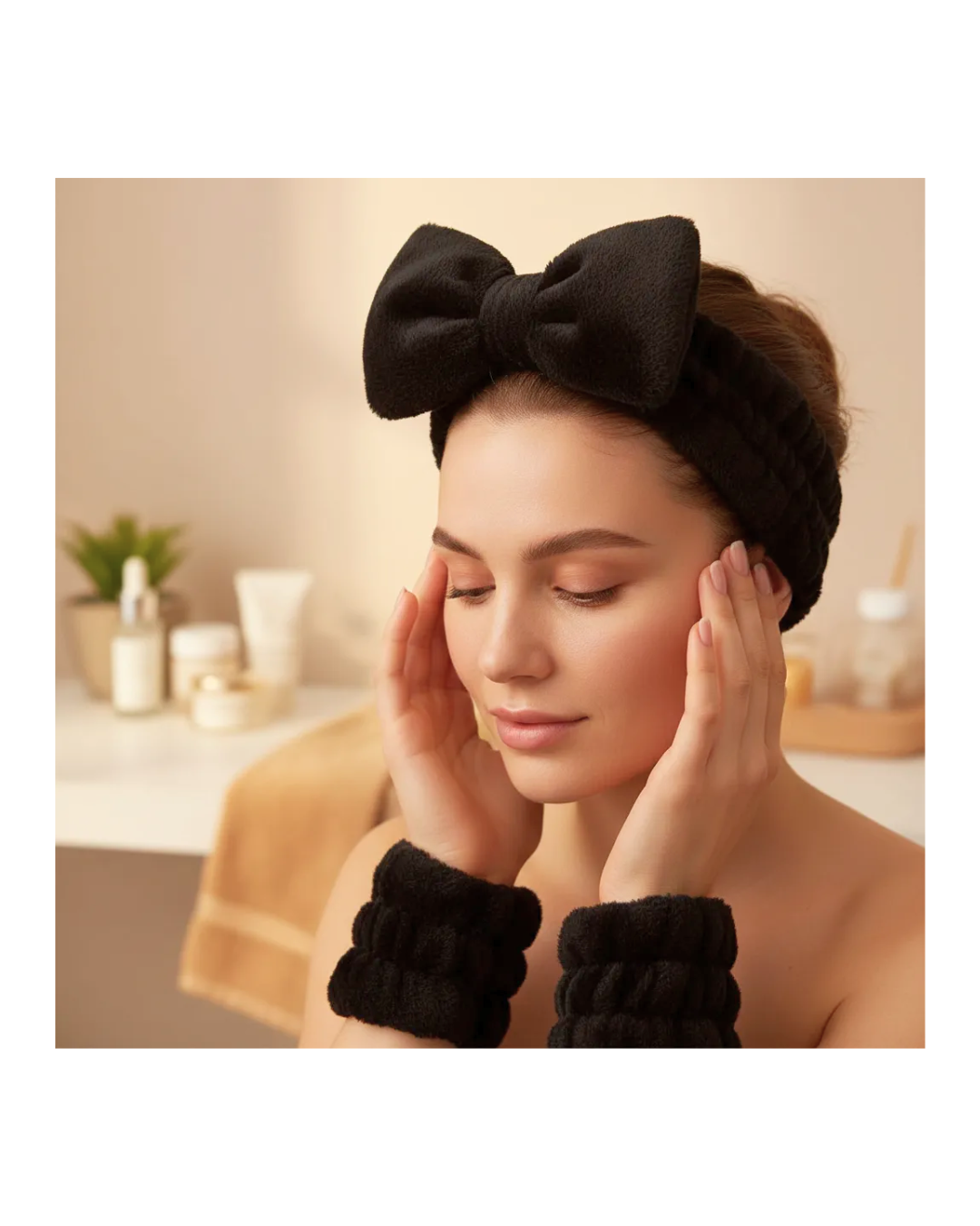 Cintillo Muñequera Skincare Mquillaje